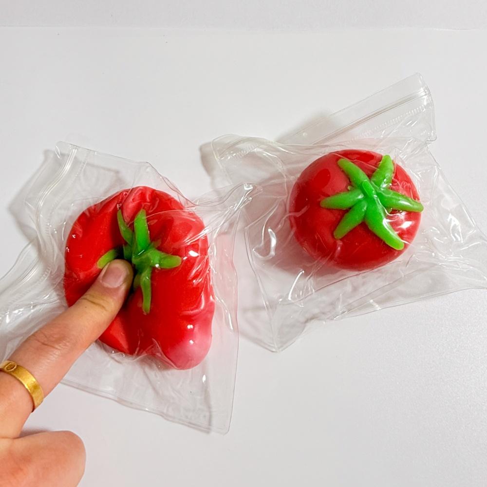 Stress Relief Toy Tomato Toys Super Slow Rebound Decompression Desk Fidget Toy