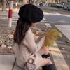 Girls' Autumn/Winter Wool Dress – Soft, Fashionable Mid-Length Knit for Kids
