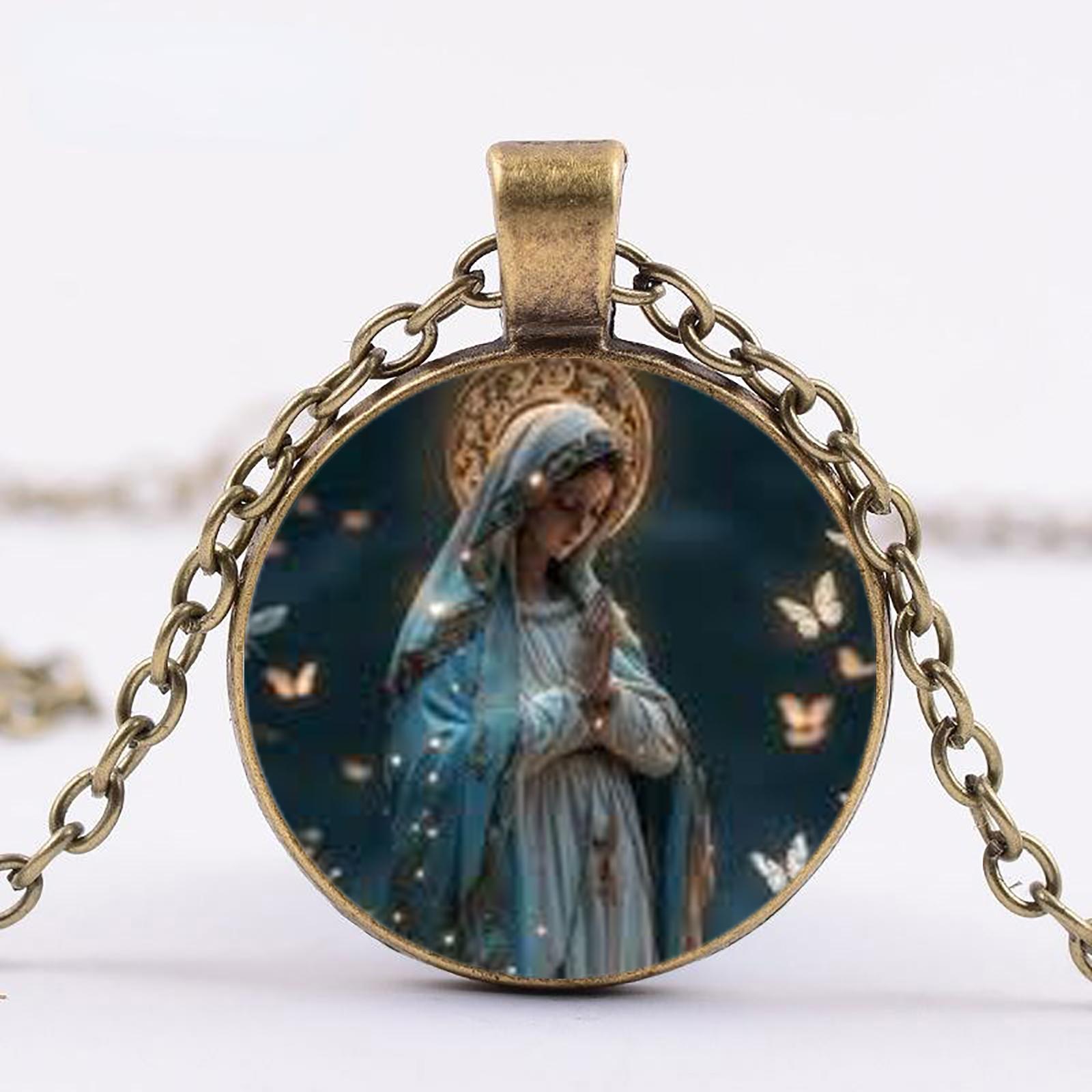 Подвеска «Мария в стеклянном куполе», Подвеска «Камень времени», Христианские украшения