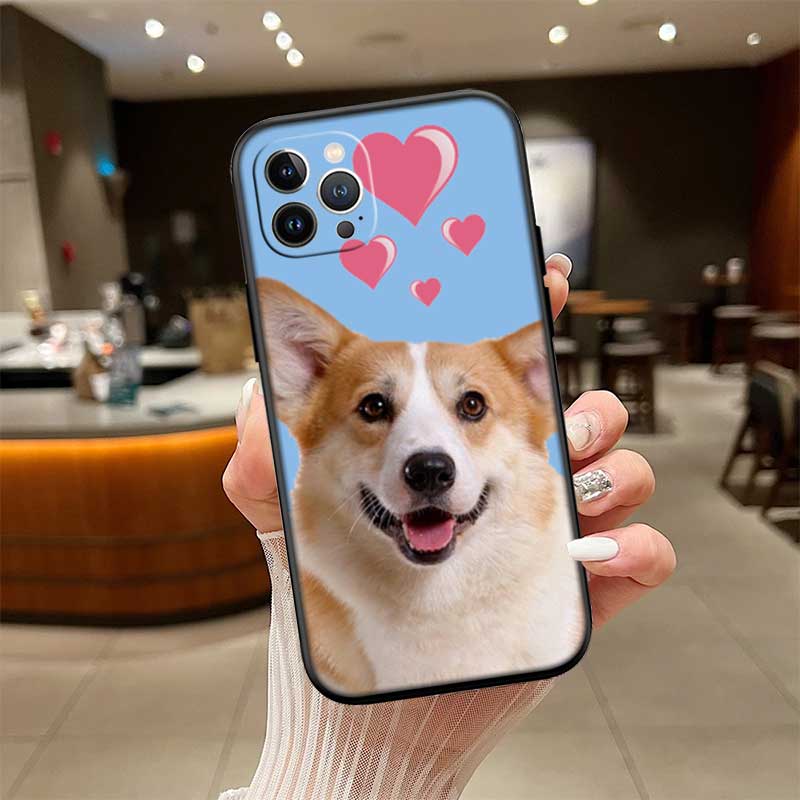 RE20 Niedlicher Corgi Hund Neue High-End Hülle Handyhülle für Redmi Note 8 9 Pro Max 9S 9T 9C NFC 8T 8A 10A A4