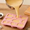 12 Cavity Mother's Day Theme Baking Mold Non-stick Silicone Candy Mold Mousse Cake Molds  Household