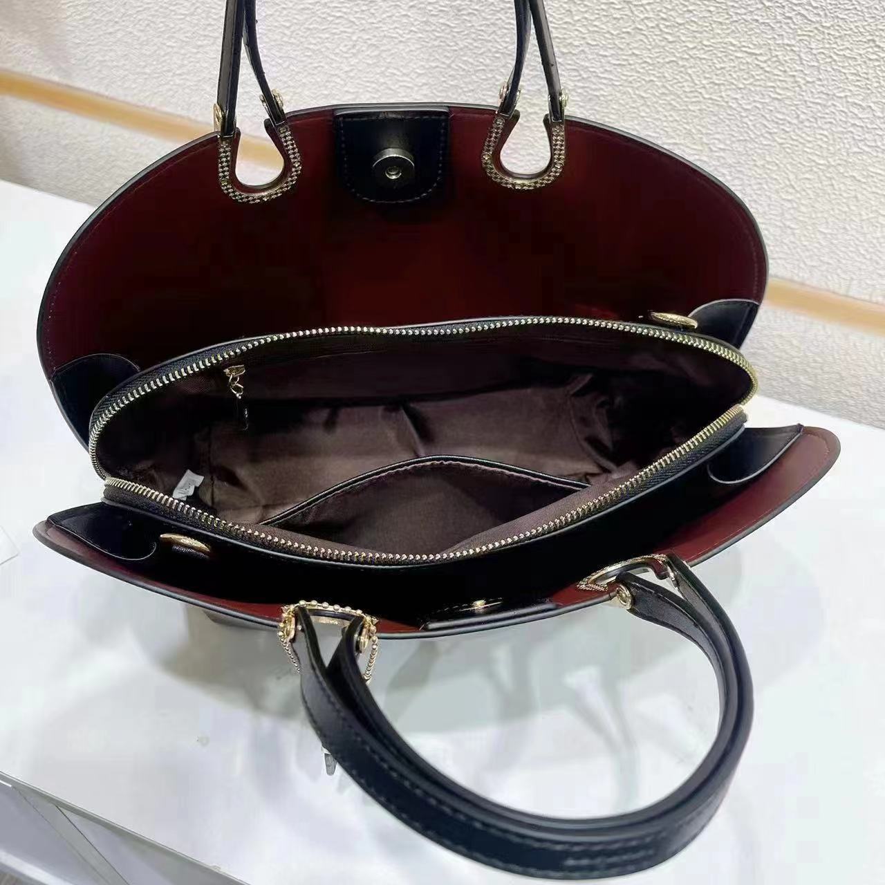 Многослойная сумка Простая и модная вместительная универсальная сумка через плечо Новая — фото 5