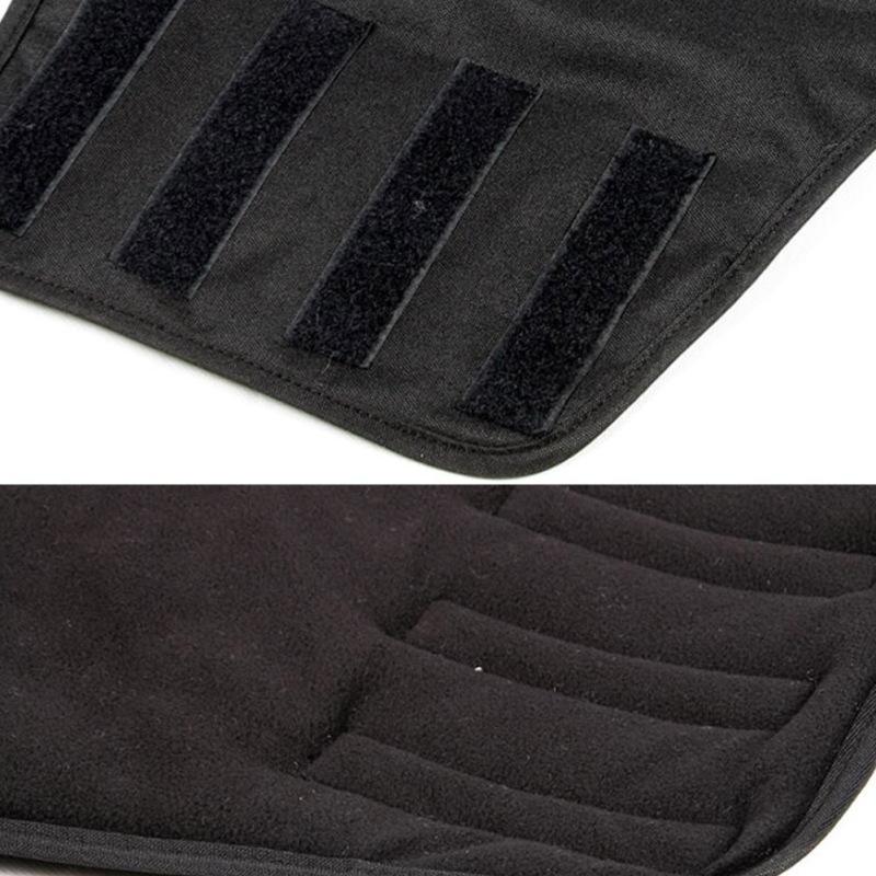 1 Paar Motorfiets Kniebeschermers Motorfiets Verstelbare Riem Winddicht Winter Warmer Kniebeschermer