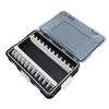 Squid Jig Hook Storage Case Container ABS Plastics Transparent Lid Squid Bait Lure Organizer Box Tackle Box for Sea