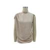 Summer New Women's Solid Color Mid Collar Women's Top Blouse