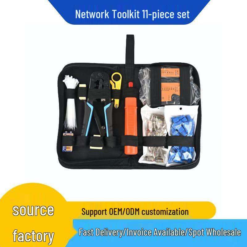 Haushalts-Netzwerkkabel-Werkzeugset mit Installationstester und Zange