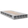 VidaXL Bed Frames Concrete Grey 100x200 Cm Engineered Wood, Bed, Storage Bed, Single Bed Frame, Single Bed, Furniture 3280513