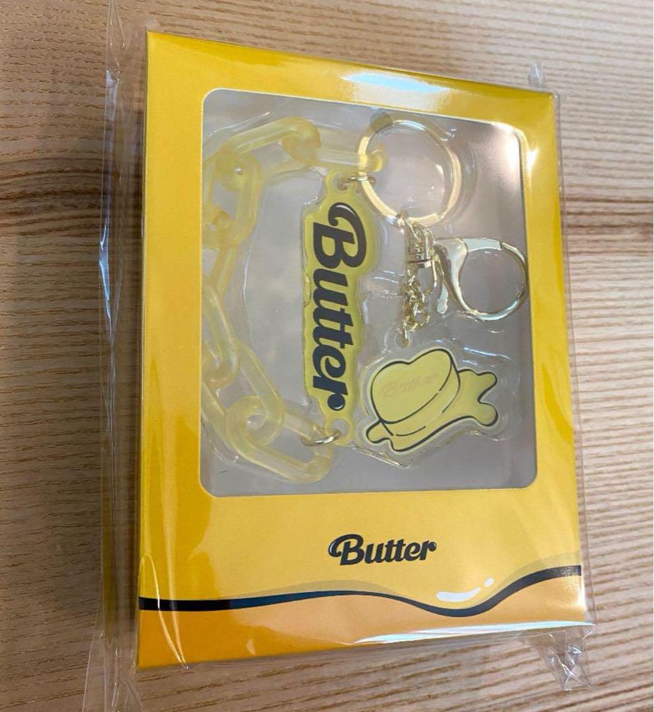 [USED] BTS Butter Official Merchandise Keyring (1 piece)