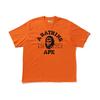 Bape Og Ape Head College Relaxed Fit Tee 0ZXTEM110352M