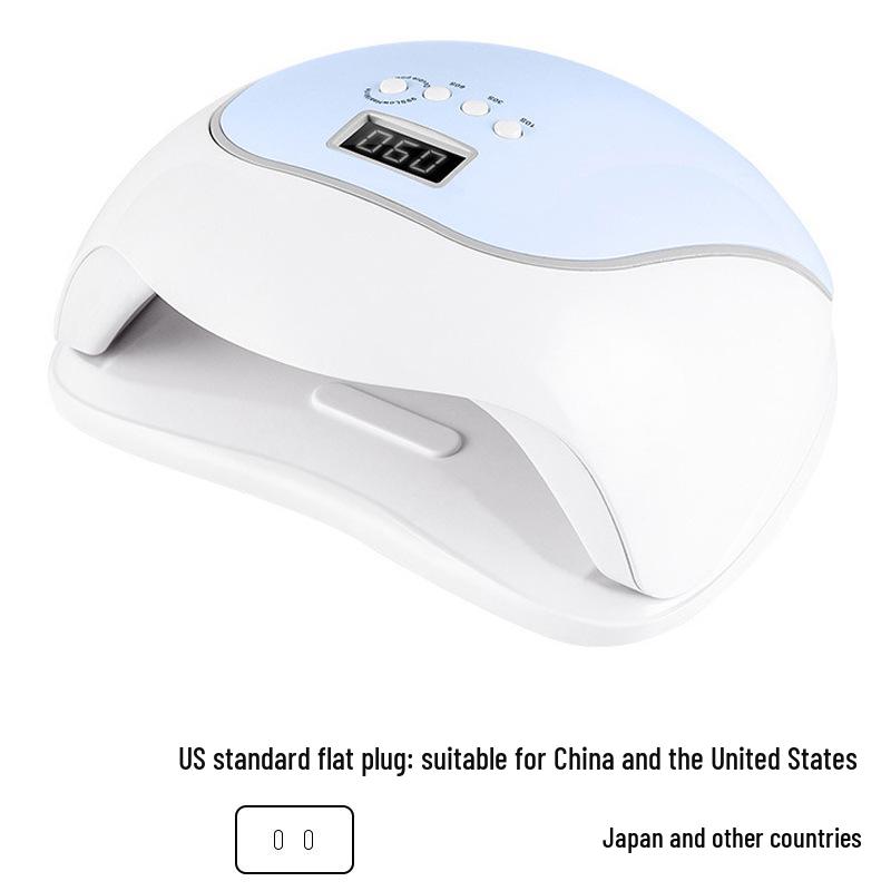 

Двухисточниковая светодиодная лампа для ногтей высокой мощности: Быстросохнущий УФ-гель для полимеризации с защитой рук.