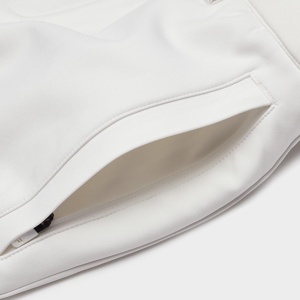 FILA Official Mens Woven Trousers 2023 Winter New Fashion Simple Basic Casual Pants Men bottoms Cloud-White F11M349806F-WT