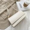 Alligator Pattern Women's Shoulder Bag Small Square Bag Flap Armpit Bag Vintage Handbag New Winter
