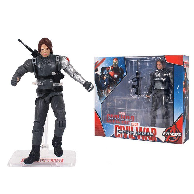 Figura Coleccionable de Superhéroe Marvel con Articulaciones Móviles y Base de 6.7 Pulgadas de Altura
