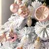 1 Set Hanging Christmas Balls Decorations Xmas Tree Ornament 2025 Christmas Decoration for Home New Year Gift Navidad Decors