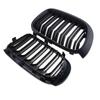 Rhyming Front Bumper Hood Kidney Grille Car Accessories Racing Black Air Intake Dual Grill Fit For BMW X3 X4 F25 F26 2014 -