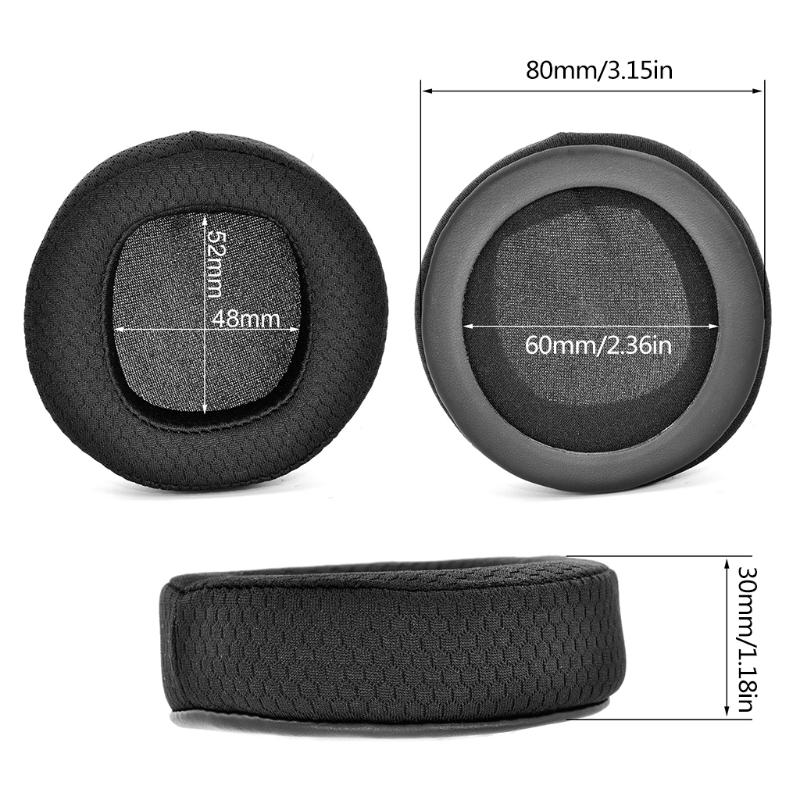 Qualified Repairing Sponge Earmuffs for 1More Spearhead VR H1005 Headphone Covers Isolate Noise Covers
