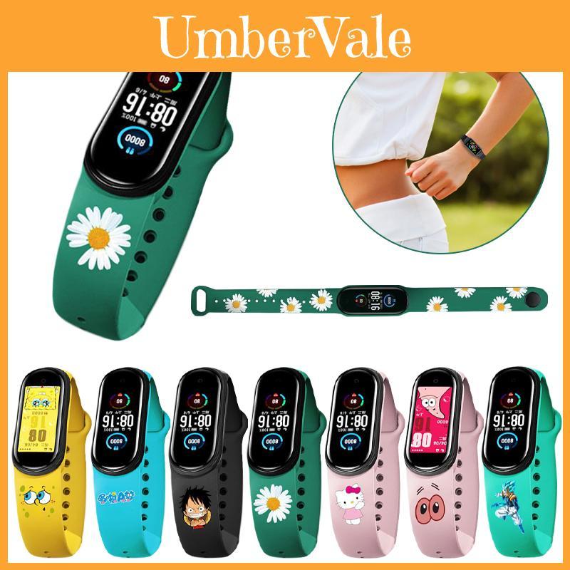 Pulseira de Silicone Para Xiaomi Mi Band 3/4/5/6 Pulseira Ajustável e Confortável Para Esporte