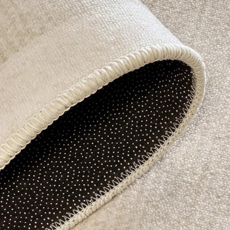 Cream Style Living Room Decoration Line Carpet Large Area Rugs for Bedroom Washable Study Soft Rug Anti-slip Cloakroom Floor Mat