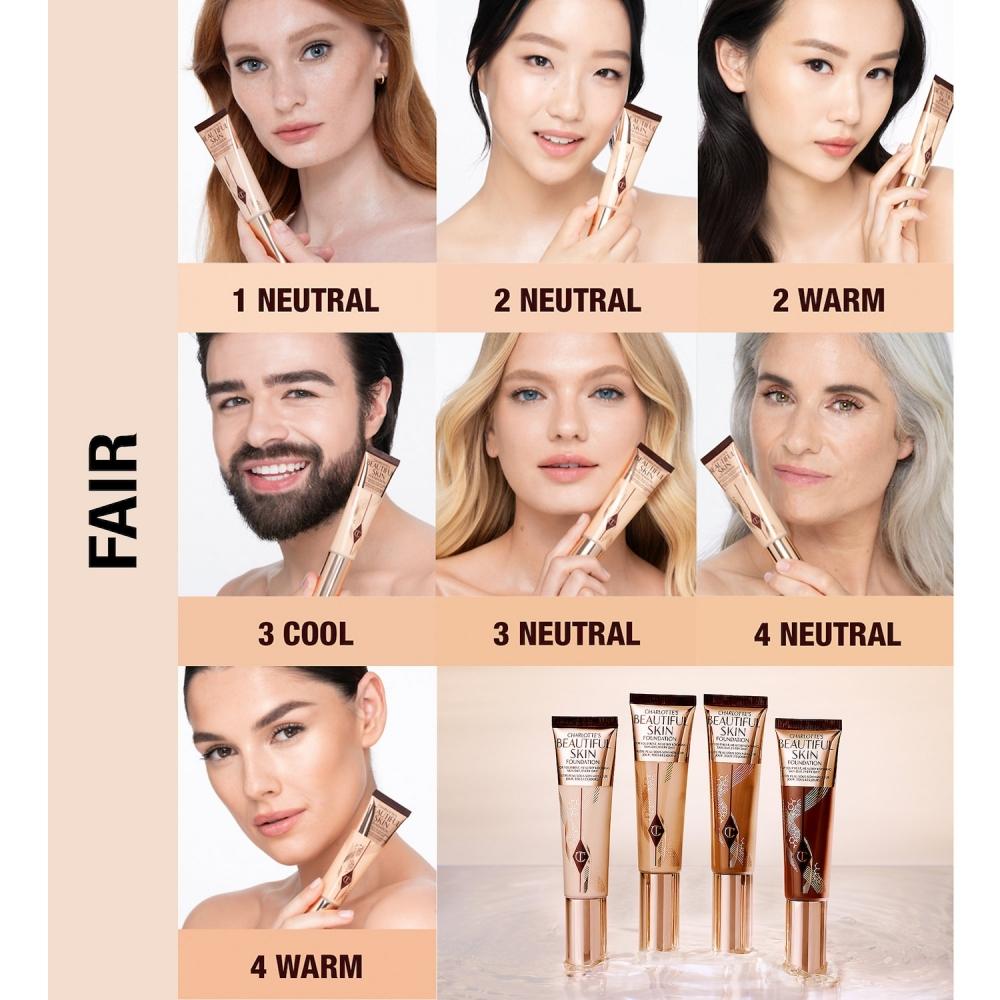 Charlotte Tilbury Beautiful Skin Fond de Teint 30 ml 2 Chaud