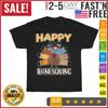 Happy Thanksgiving Masks And Pandemic Thanksgiving Turkey T Shirt Men Women NEW