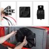 12V Dual Electric Fan Relay Kit w/ Temperature Switch for 10" 12" 14" 16" Fans