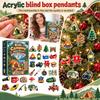 2D Flat Acrylic Charm Countdown Calendar With, Airplane Box Packaging