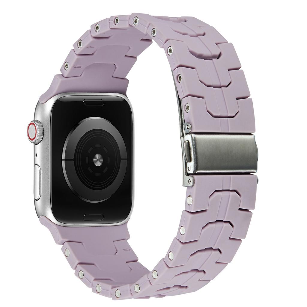 Do zegarka Apple Watch 10 46 mm/Ultra 2/Ultra 49 mm/9 8 7 45 mm/SE (2023) SE (2022) SE 6 5 4 44mm/3 2 1 42mm Silikonowy Pasek do Zegarka