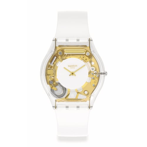 Swatch COEUR DORADO SS08K106-S14 White Watch