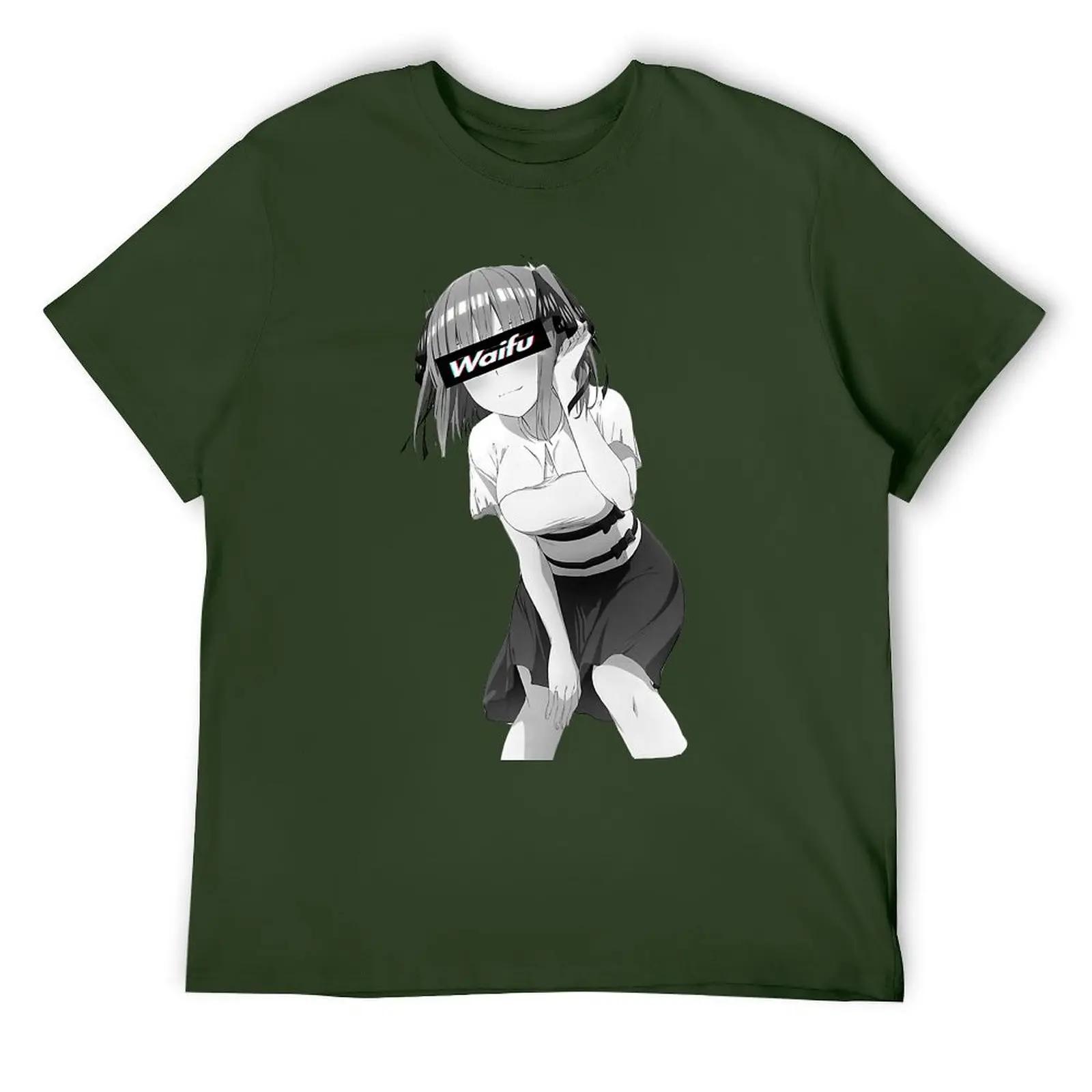 

Коврик для мыши Nino Nakano Waifu Series 1 для футболки с круглым вырезом, спортивные футболки, новинка, графика, досуг, размер США 4XL