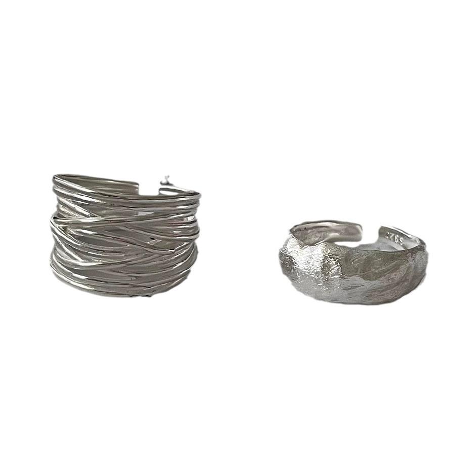 Vintage Korean Trendy Multilayered Wire Wrapped Ring For Women Perfect For Hip Hop Style