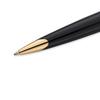 WATERMAN Karen Deluxe Black Silver GT Ballpoint Medium Gift Boxed & Pen, Nib, Oil-Based, (S0700000)