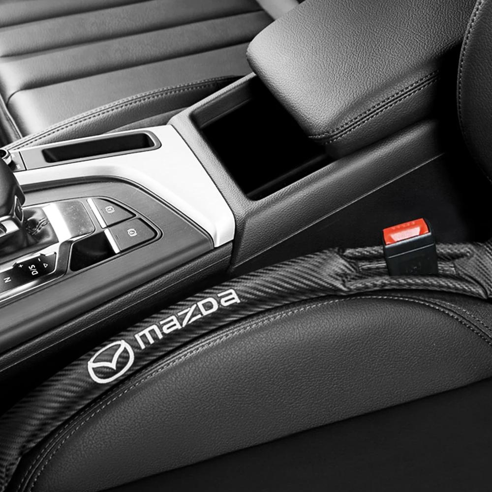 Car Styling PU Leather Seat Gap Plug Leak Proof Pads Accessories for Mazda 2 3 5 6 CX5 CX9 CX7 CX4 CX3 CX30 MX5 MX3 BK NC ER GH b55