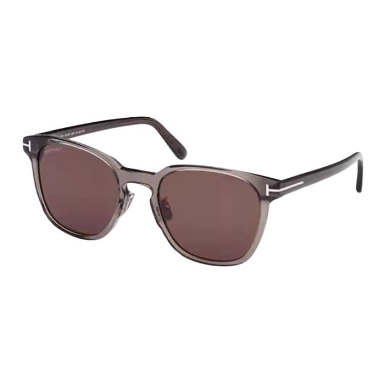 TF Mirror Leg Letter Logo Oval Sunglasses Unisex sunglasses Multicolor FT1051-K