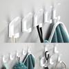 2Pack Hooks Heavy Duty Wall Hanger for Hanging Coat, Hat,Towel, Robe Hook rack Mount- Bathroom