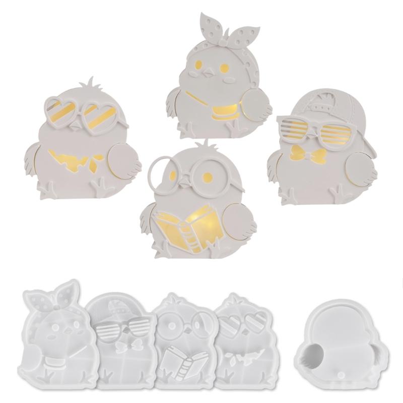 

Eggs Shaped Silicone Mould for Epoxy Resin Jewelry Plate Candle Holder Home Storage Portable for Art Projects Supplies