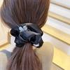 1pc New bow tie, large intestine headband, stylish tie headband, ponytail style headband accessory