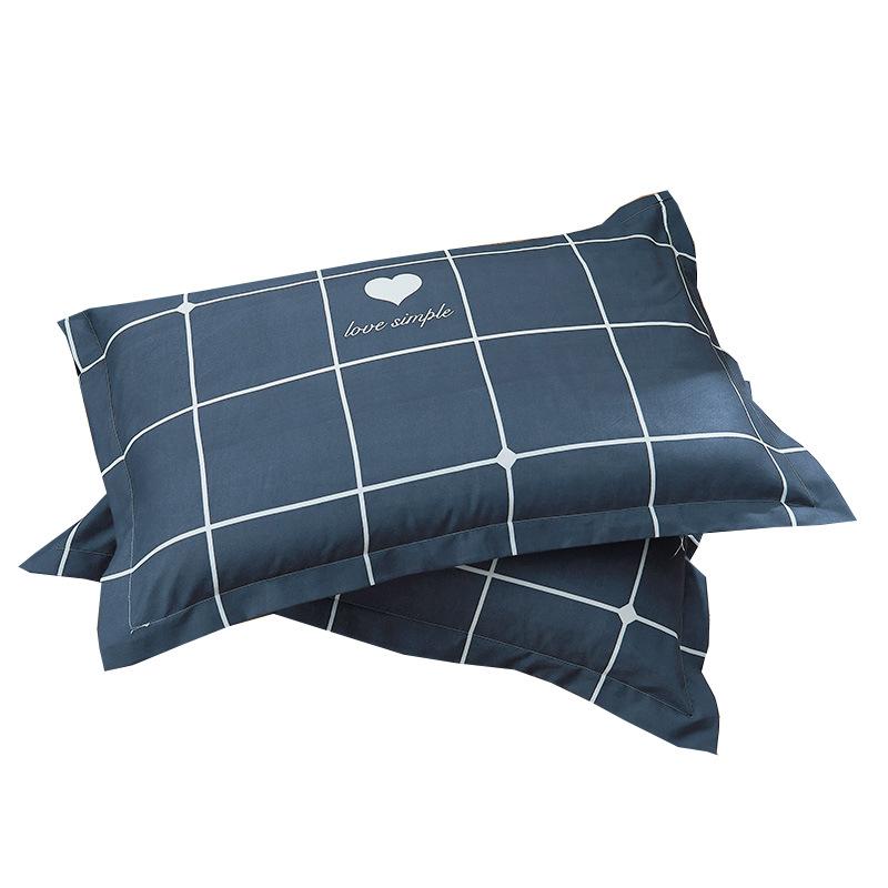 Printed Pillowcases for Students, Brushed Breathable Pillow Cover, Fashionable Pillow Cases, 74*48cm, 40*60cm