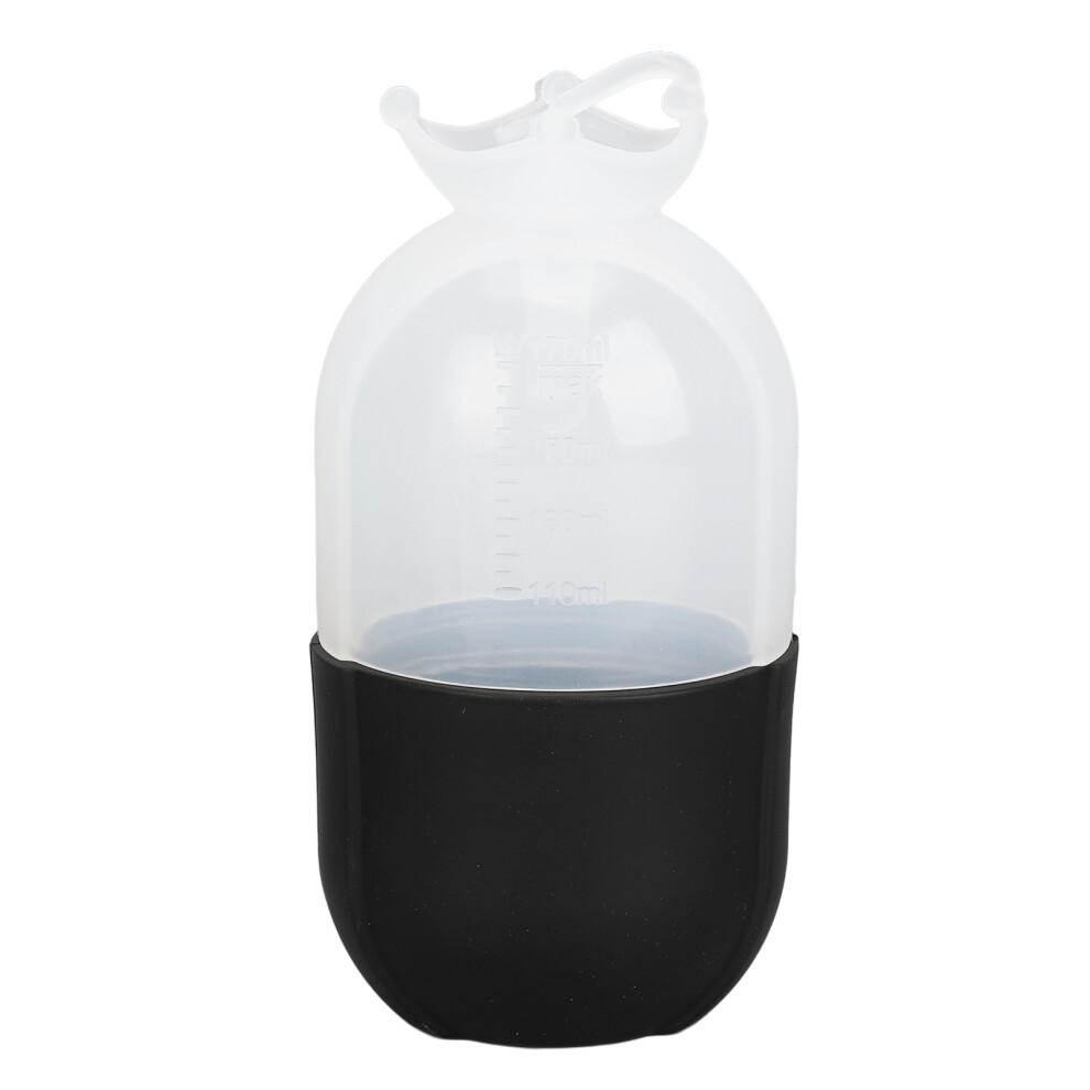 Ice Face Roller Silicone Black for Skin Lifting & Pore Refining