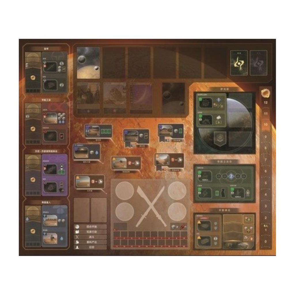 Gioco da tavolo Dune Imperium: Espansione Ix Rising, 1-4 Giocatori