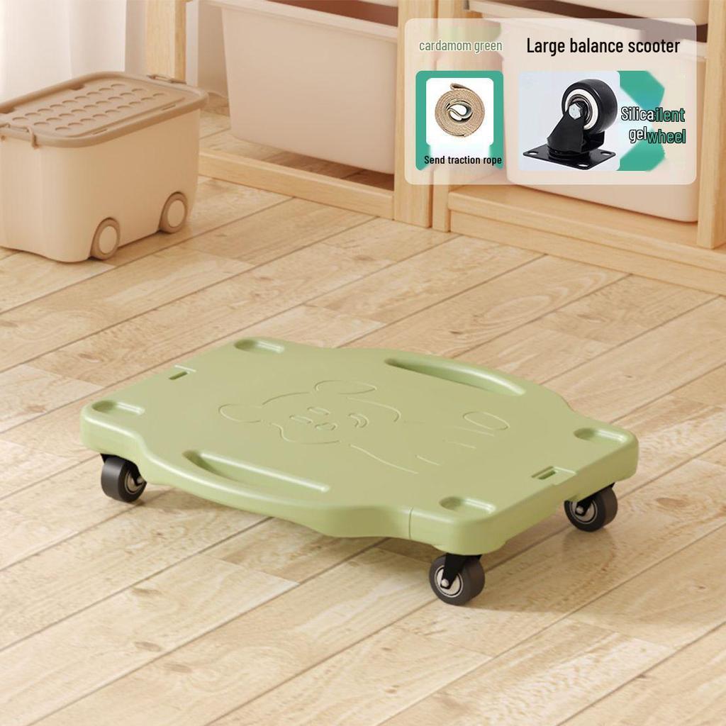 Children's Sensory Balance Board: Anti-Rollover Kindergarten Scooter for Indoor and Outdoor Play