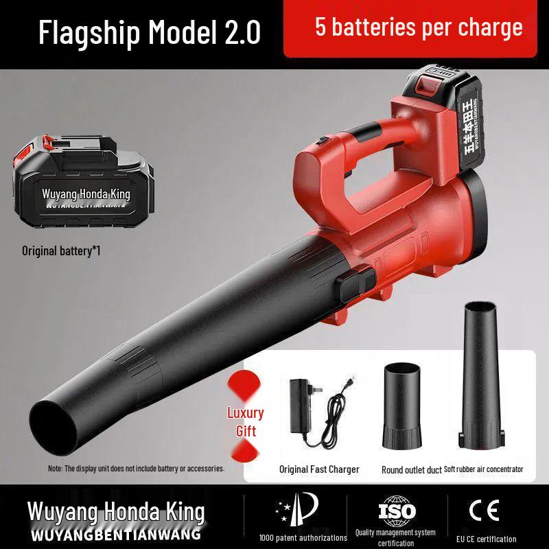 Kabelloser Hochleistungs-Akku-Haar- und Staubtrockner mit Lithium-Akku