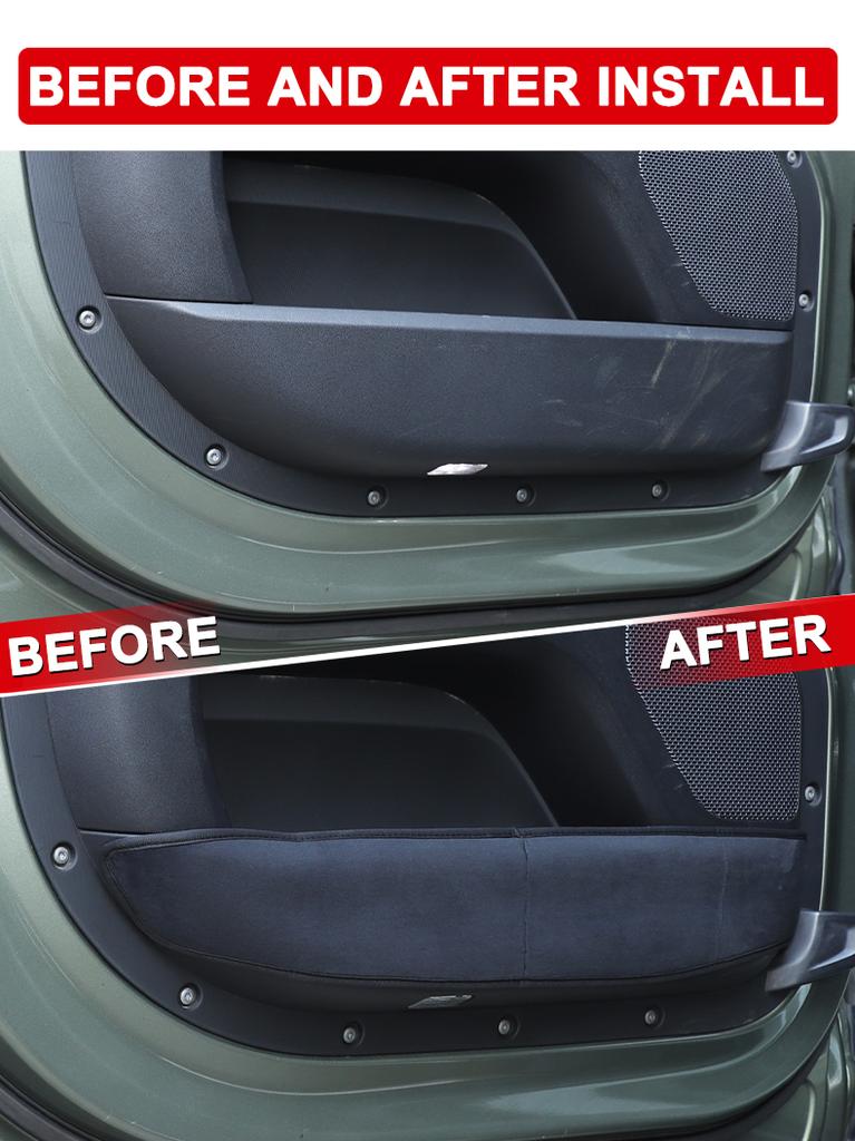 For Land Rover Defender 110 2020-2025 Car Door Anti Kick Pad Anti Dirt Mat Protection Sticker Scratch Resistant Film Accessories