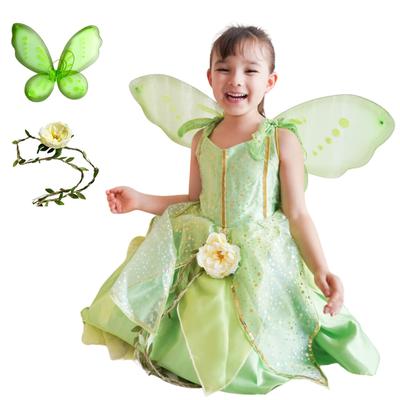 [coto Select] Tinker Bell (120) Princess Dress [Domestically Inspected and Shipped] Fairy Peter Pan Princess Halloween Costume Birthday Gift for