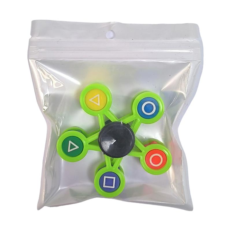 Kratzsteinspiel Abnehmbarer DIY Hand Spinner Fingerspitzenkreisel Spielzeug Anti-Angst Lindert Stress Spielzeug