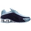 Nike Shox R4 Atmungsaktive Laufschuhe Damen Blaue Sneaker HQ7739-500