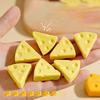 Simulation Cheese Eraser Soft School Supplies Clean Mess Free Stationary Office Student Rubber Eraser For Kids Gift