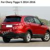 Car Body Cover ABS Plastic/Steel Rear Back Door Trunk Tailgate Frame Plate Trim For Chery Tiggo 5 Tiggo5 2014 2015 2016 2017