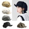 Trendy Berets Japanese Style Unisex Headwear Accessory for Women Men Cabbie Hat for Halloween Cosplay Party Outfit