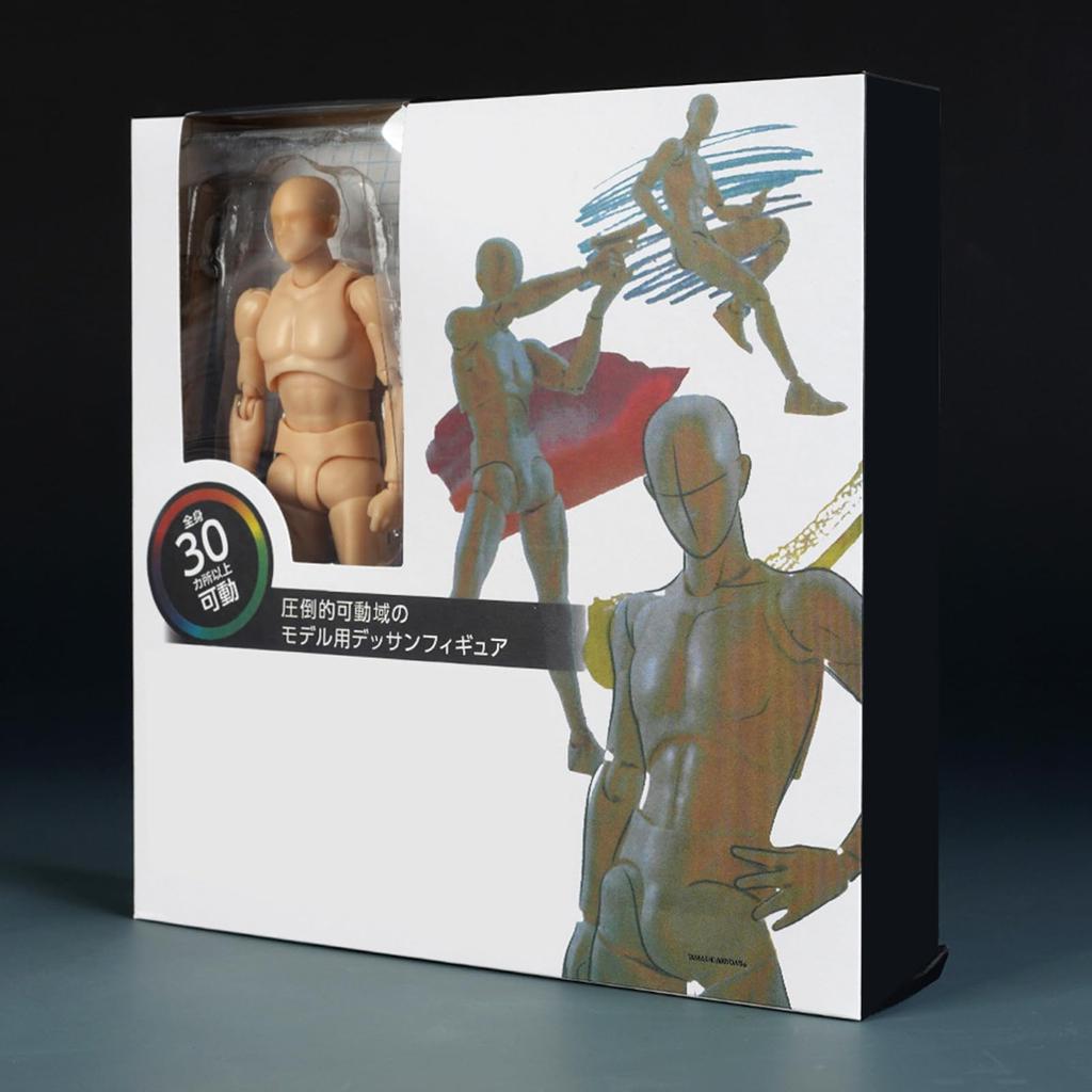 Scale Male and Female Figure Dolls with Movable Ideal for Drawing Drawing and Practice Includes Props and Stands Skin 1/12 Joints, Manga, Mannequins,