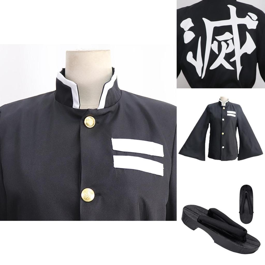 Exquisito Disfraz Cosplay del Pilar de la Niebla Tokito Muichiro de Demon Slayer Kimetsu No Yaiba